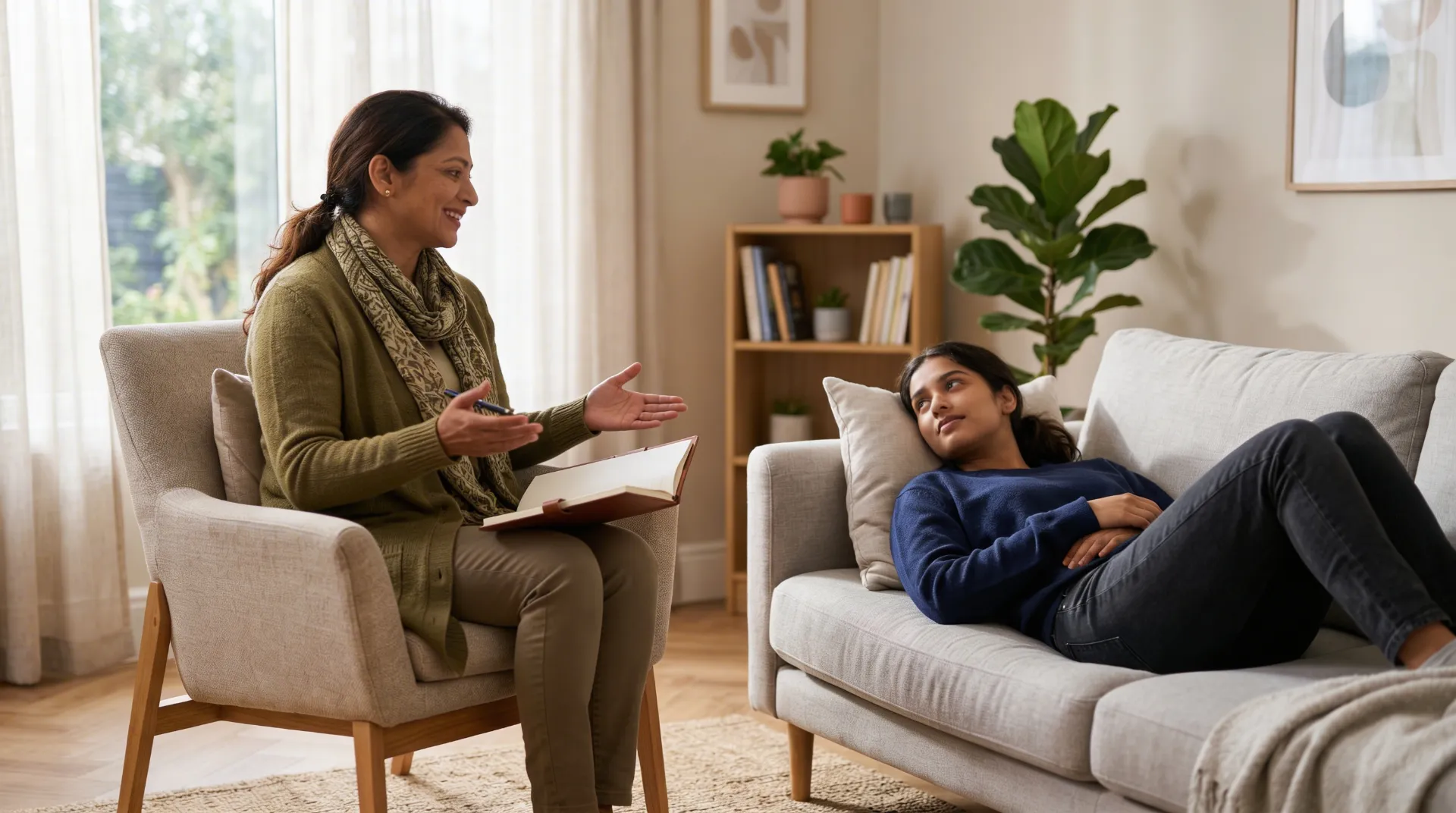 Therapy session with Dimple Kaur, PhD